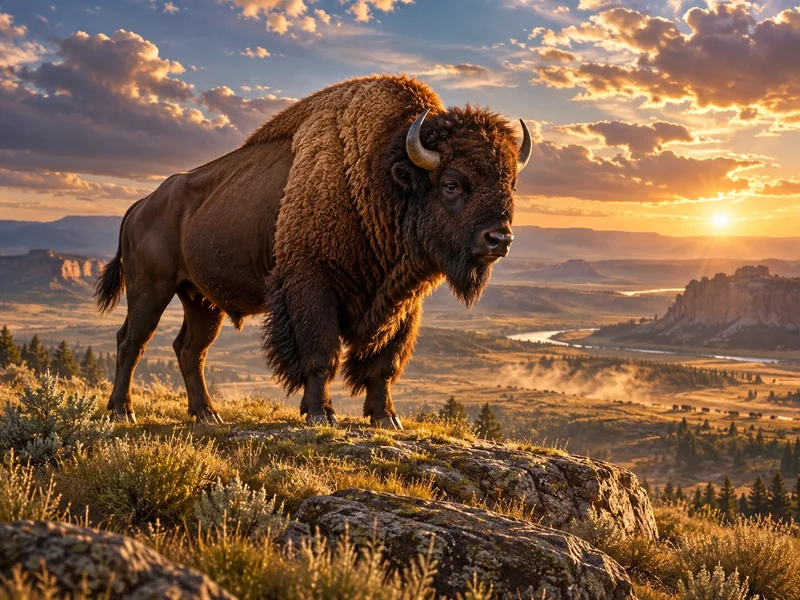 Wild Buffalo Stampede — သရုပ်ဖော်ပုံ