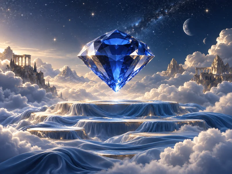 Sapphire Sky Spins — သရုပ်ဖော်ပုံ