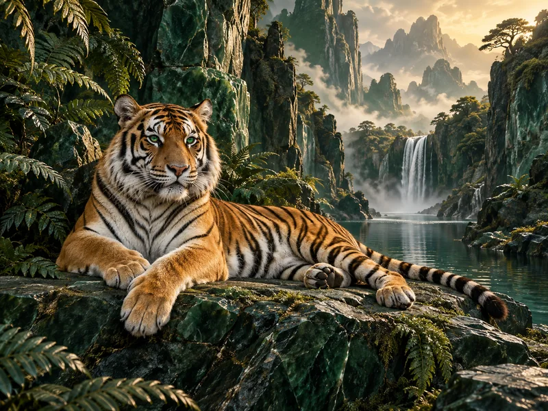 Emerald Tiger Riches — သရုပ်ဖော်ပုံ